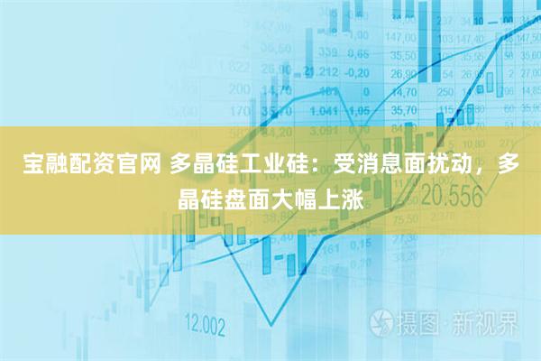 宝融配资官网 多晶硅工业硅：受消息面扰动，多晶硅盘面大幅上涨