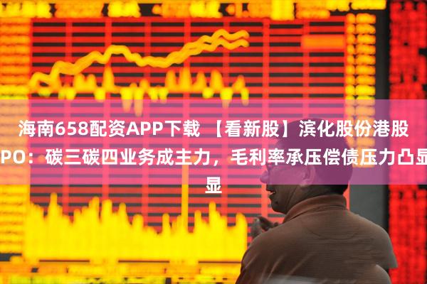 海南658配资APP下载 【看新股】滨化股份港股IPO：碳三碳四业务成主力，毛利率承压偿债压力凸显