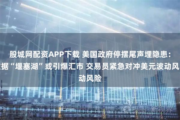 股城网配资APP下载 美国政府停摆尾声埋隐患：数据“堰塞湖”或引爆汇市 交易员紧急对冲美元波动风险
